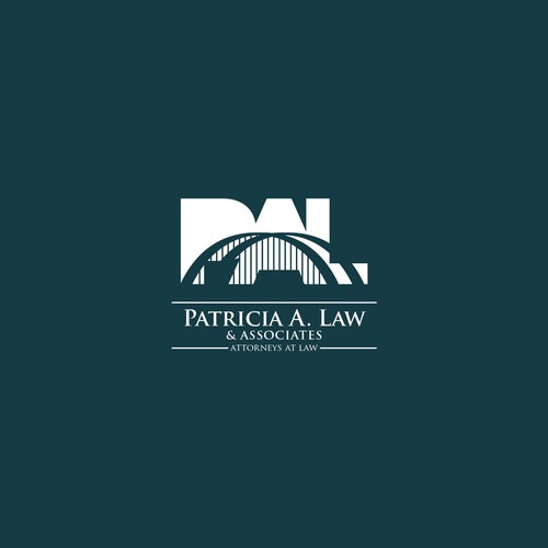 Bridge brand with the title 'Logo for Patricia A. Law & Associates'