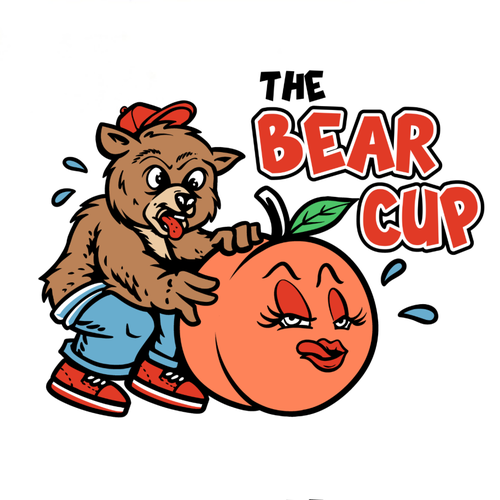 Exotic design with the title 'The Bear Cup (Golf) Out of the Box Logo Theme'