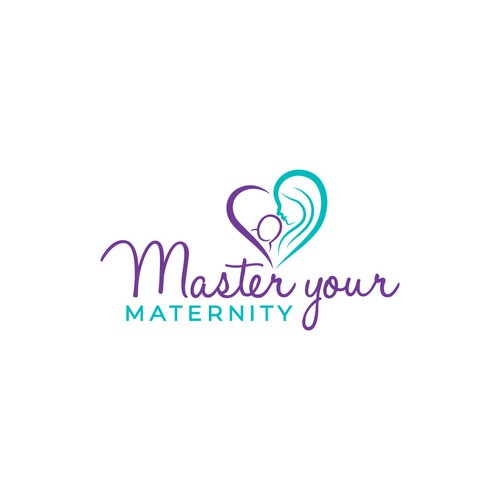 Shapes logo with the title 'Master your maternity logo'