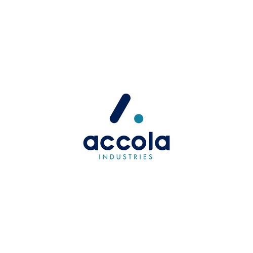 Manufacturing brand with the title 'Minimal Monogram Logo for Accola Industries'