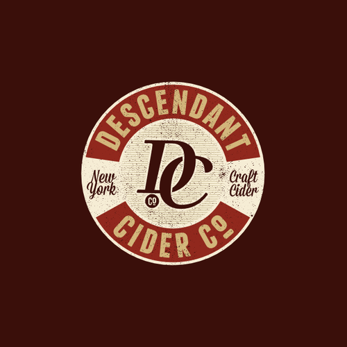 Cider logo with the title 'Descendant Cider Co.'