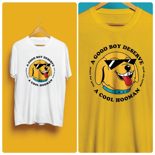 Pet t-shirt with the title 'A Good Boy'