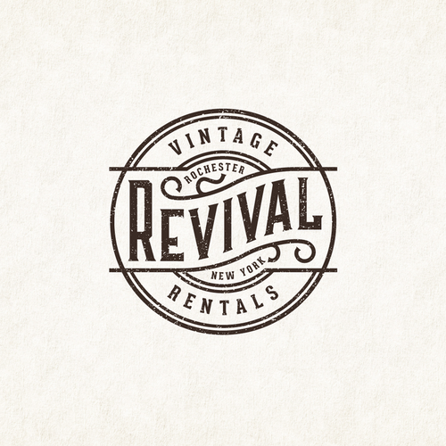 New York logo with the title 'Vintage Logo'