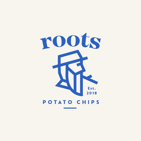 Food illustration with the title 'LOGO'