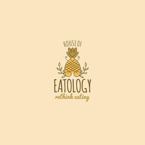 Pineapple logo with the title 'Eatology'