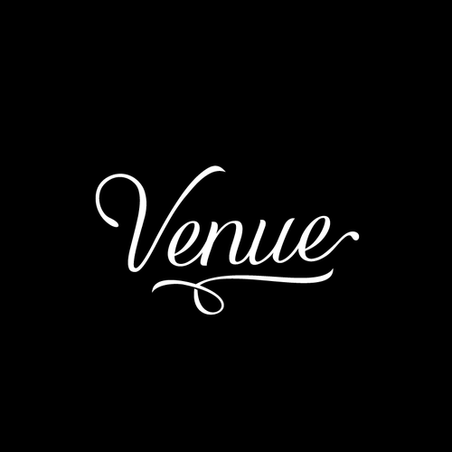 Venue logo with the title 'Logo Design - Venue'