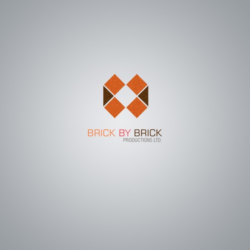 Brick logo with the title 'Bricks concept for BrickByBrick Productions'