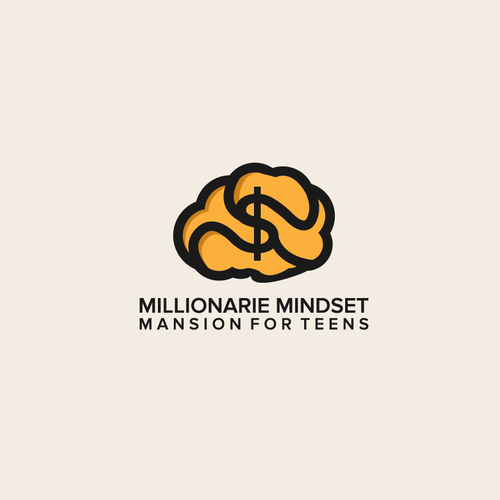 Brain brand with the title 'Millionarie Mindset Mansion for Teens'