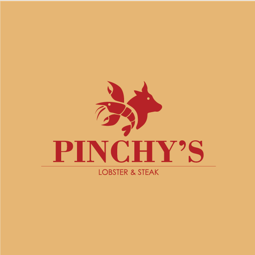 Lobster logo with the title 'PINCHY'S'