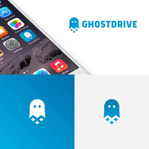 Ghost logo with the title 'Ghost Drive'
