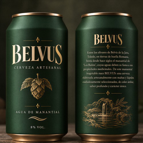 Design with the title 'Label Design '