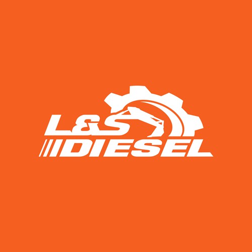 Bulldozer logo with the title 'L & S DIESEL'