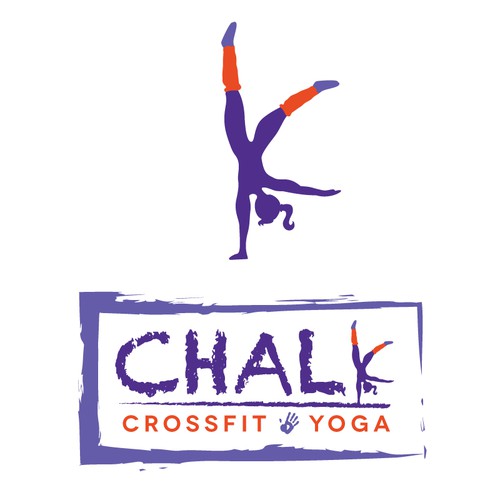 CrossFit logo with the title 'Help CHALK with a new logo'