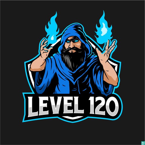 Old man logo with the title 'Level 120'