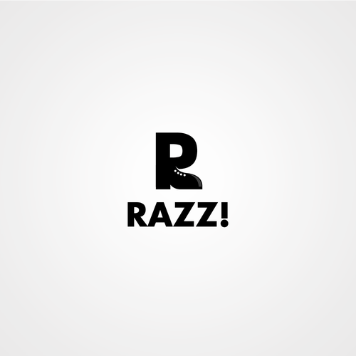 Footwear logo with the title 'Razz!'