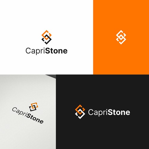Wholesale logo with the title 'Example of a stone slab importer and seller logo'