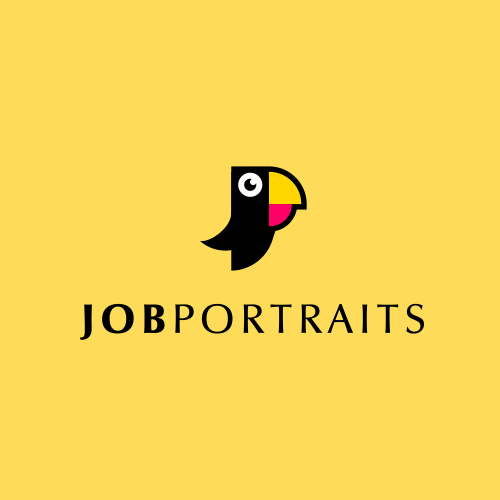 Pictogram logo with the title 'parrots + JP'