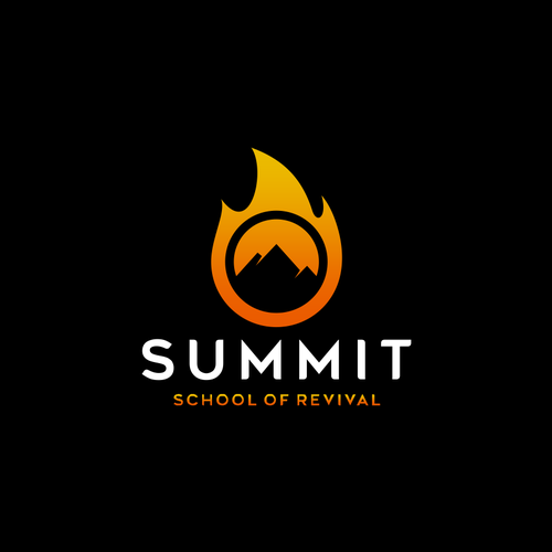 Ministry logo with the title 'Summit School of Revival'