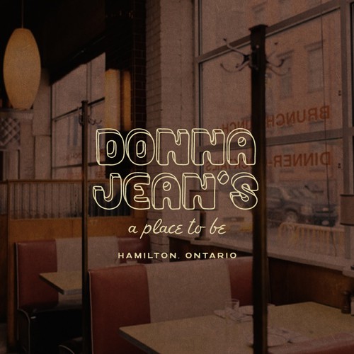 Design with the title 'Logo Concept for Donna Jean's'