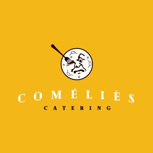 Cinema logo with the title 'Coméliès Catering'