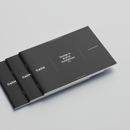 Nutrition design with the title 'Brand Guide for supplement brand'