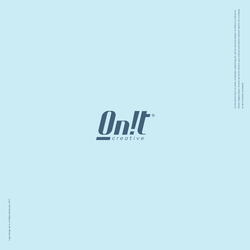 Art logo with the title 'On It'