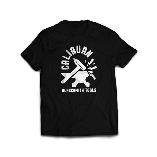 Industrial t-shirt with the title 'Caliburn t shirt design'