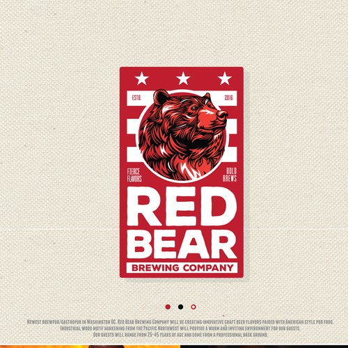 Gastropub logo with the title 'Brewing company.'