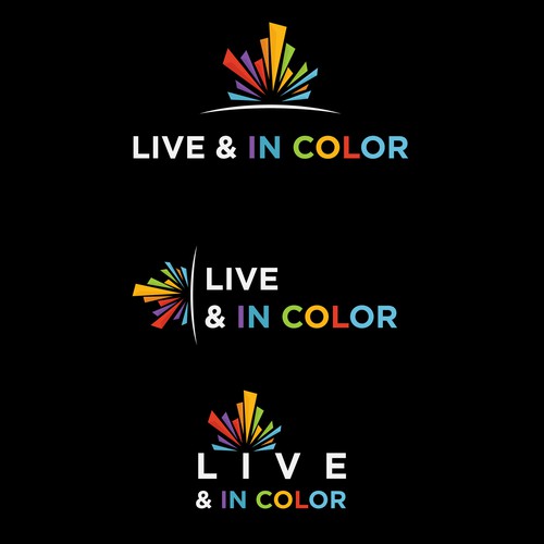 Antenna logo with the title 'Bright logo for Live & In color'