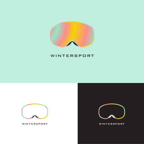 Ski logo with the title 'logo'