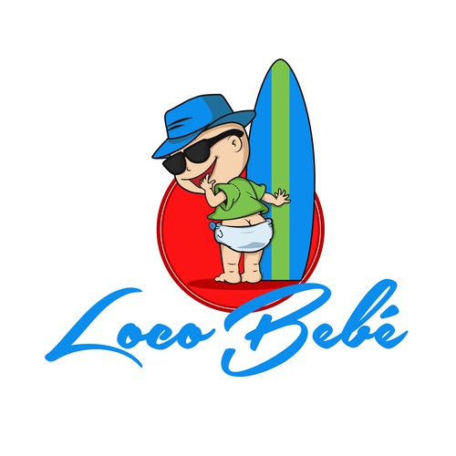 Cool brand with the title 'Create a logo for a baby food with a surf vibe'