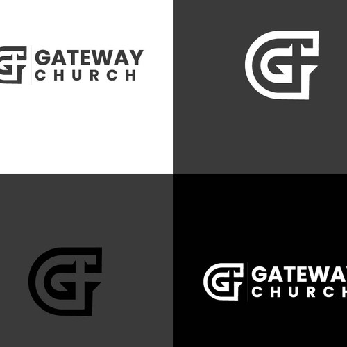 Gateway design with the title 'Gateway Church '