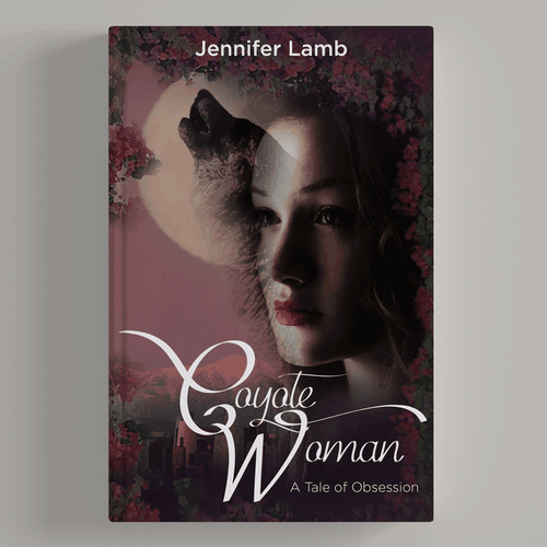 Coyote design with the title 'Coyote Woman.'