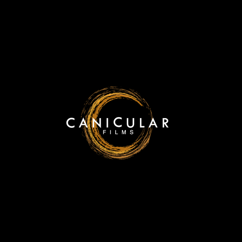 Movie logo with the title 'Logo design proposal for Canicular Movie Company'