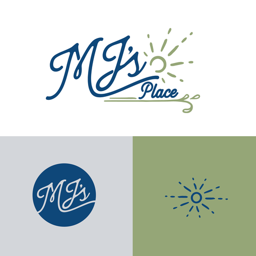 Embroidery design with the title 'Breakfast Cafe Logo'