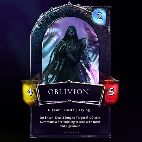 Dark artwork with the title 'Digital Card Game Design'