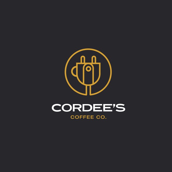 Simple modern logo with the title 'CORDEE'S COFFEE'