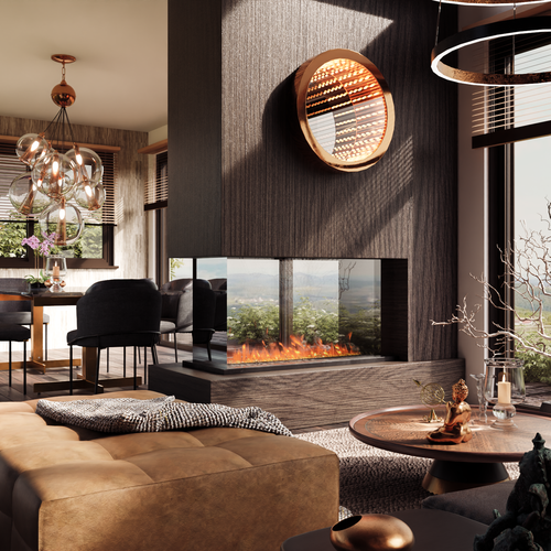 Architecture design with the title 'Interior Design for a Residence'