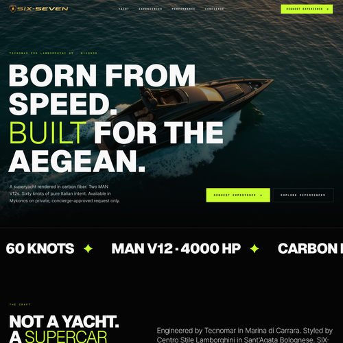 Luxury website with the title 'Premium & Luxury Services Website'