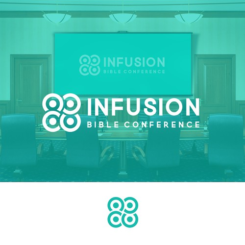 Bible logo with the title 'Infusion Bible conference'