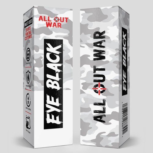 Sport packaging with the title 'Box Packaging Design'