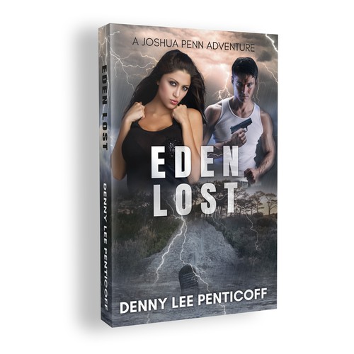 Action book cover with the title 'Eden Lost '