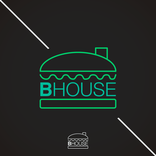 Gourmet logo with the title 'Bhouse'