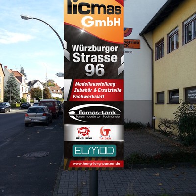 licmas benötigt ein signage