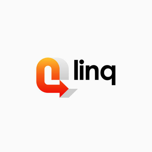 Direct logo with the title 'Logo Concept for LinQ'