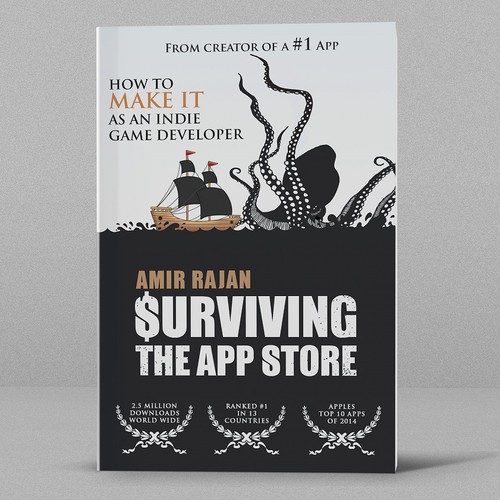 Octopus design with the title 'Surviving the app store'