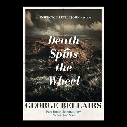 Beach book cover with the title 'Classic Crime Cover Concept (eBook)'