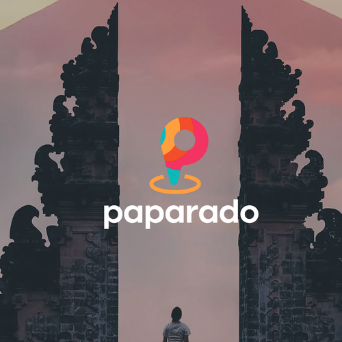 Tourism logo with the title 'Paparado '
