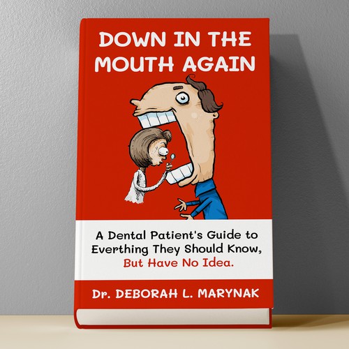 Comic book cover with the title 'Down In The Mouth Again'