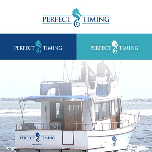 Pen tool logo with the title 'Perfect Timing'